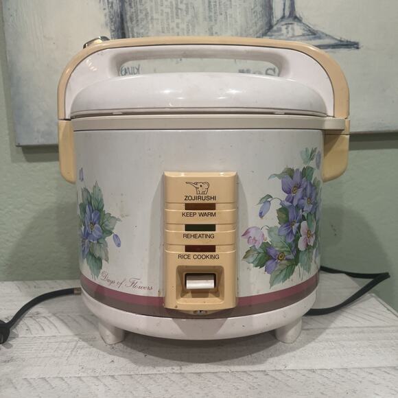 Zojirushi Other - Vtg Zojirushi NH-1003 Rice Cooker Warmer Twin Heat Rice Mom, Original Japan Made